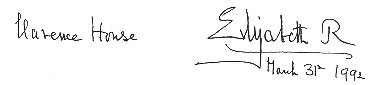 Подпись под натурным рисунком 31 марта 1992 г.