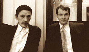 С Александром Конаныхиным. Вена. 1993 г